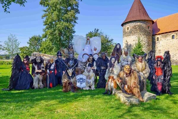 Krampus show na hradě Švihově - Švihov