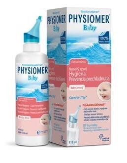 PHYSIOMER Baby izotonický 115 ml - Bačkůrky.eu