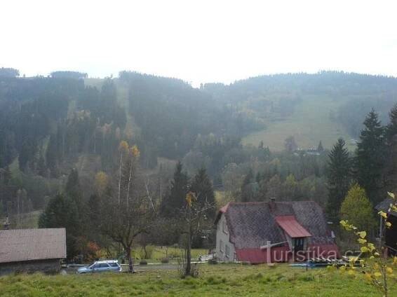 Ski areál Šachty a Sklenařice