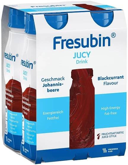 Fresubin Jucy drink perorální roztok příchuť černý rybíz 4 x 200 ml