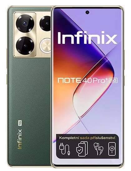 Infinix Note 40 Pro+ 5G, 12GB/256GB Vintage Green