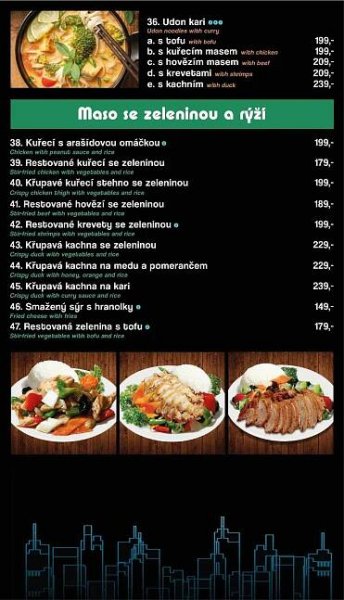 Menu – Phobo74.cz