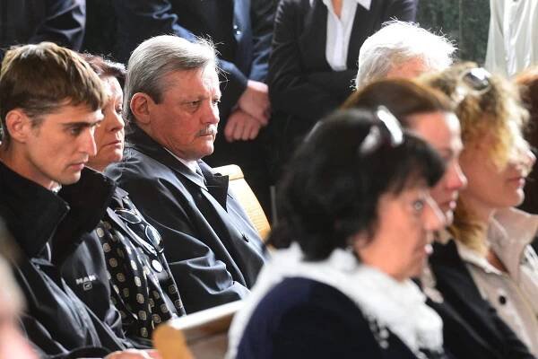 Na obřadu nechyběli manželé Lenka a Svatopluk Skopalovi.