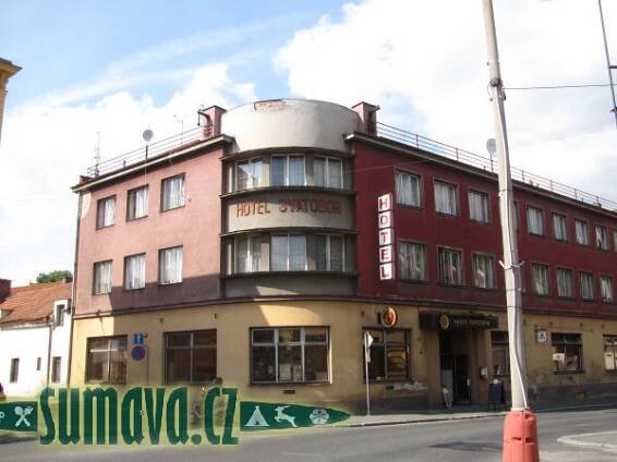 Šumavský rozcestník: hotel Svatobor, Sušice