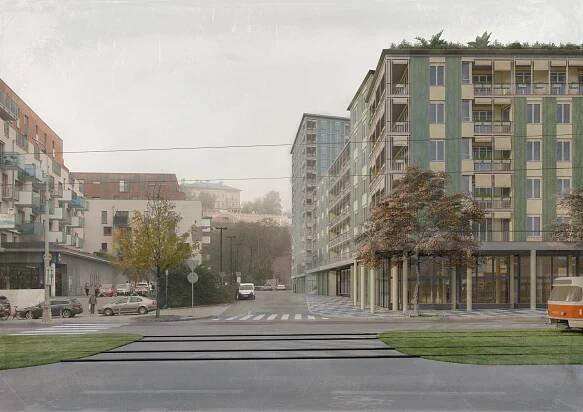 Bydlení Vršovická - FA ČVUT