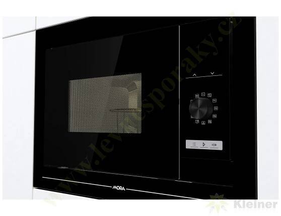 MORA VMT 445 B PREMIUM - trouba mikrovlnná vestavná 25 l, černá 
