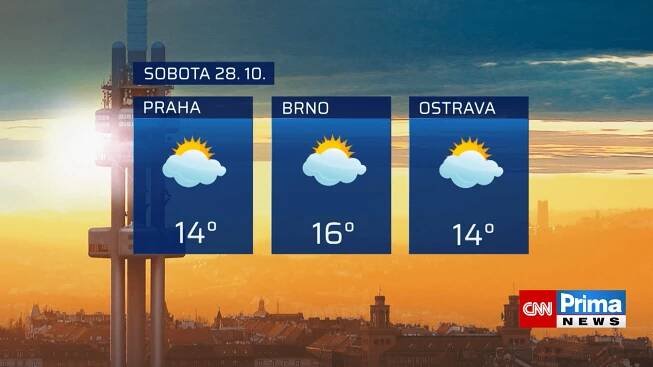 Předpověď počasí 28. 10. 2023