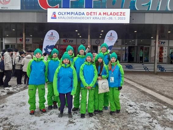 Olympiáda dětí a mládeže 2023 – medailová výprava - MLOK Mariánské Lázně