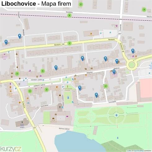 Libochovice - mapy | Kurzy.cz