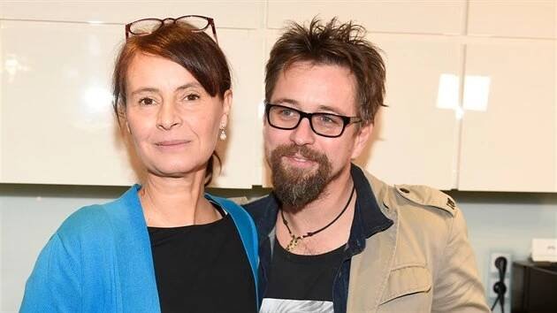 Lenka Dolanská Vlasáková a Jan Dolanský (Praha, 5. prosince 2020)