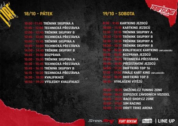 DRIFTKING 18. - 19. 10. 2025 — STEEL RING TŘINEC