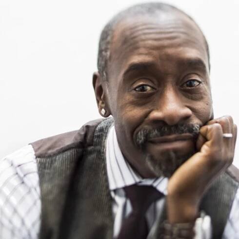 Don Cheadle cover art for episode 34 of the They Reminisce Over You Podcast