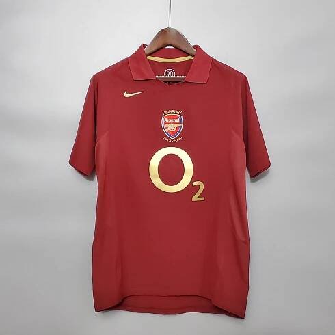 Arsenal Home Kit 2005/06 (Half Sleeve)