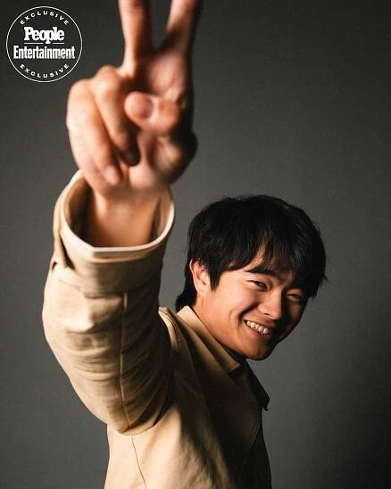 Ben Wang (Karate Kid: Legends - SONY) photographed in the PEOPLE/EW Cinemacon Portrait Studio in Las Vegas, Nevada on April, 1 2025. 