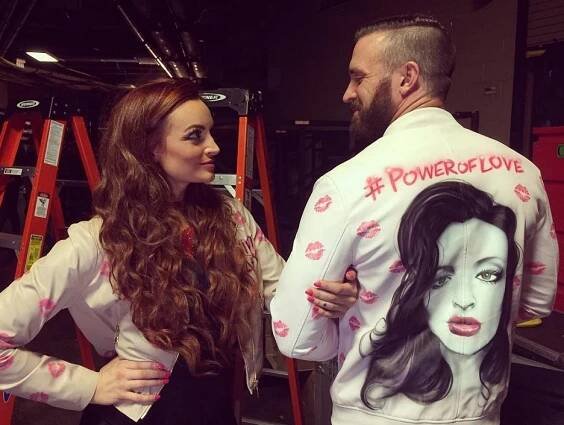 Maria Kanellis, Michael Bennett - WWE Battleground - Z natáčení