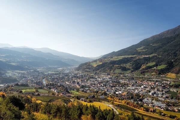 Brixen und Umgebung im Herbst