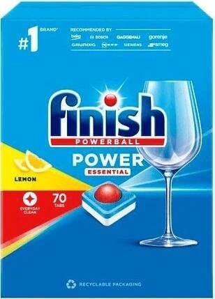 Finish Power Essential Lemon Tablety do myčky 70 ks