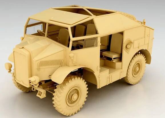 Mirror-models, plastic models and accessories in scale | 1/35 British Morris C8 Quad Mk III late