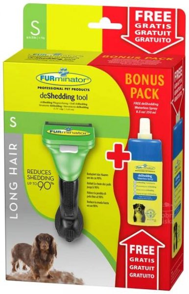 FURminator hrablo Small Long Hair pro psy 1ks | Dobrá miska