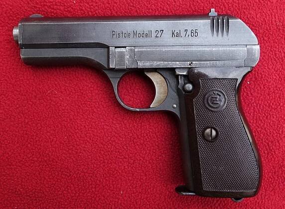 Pistole ČZ Vz.27 - Sběratelské zbraně