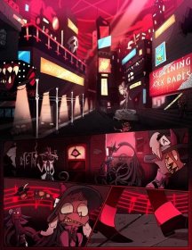 Hazbin Hotel - Alastor Prequel Comic (”The Radio Demon”/”A Day in the After Life”)