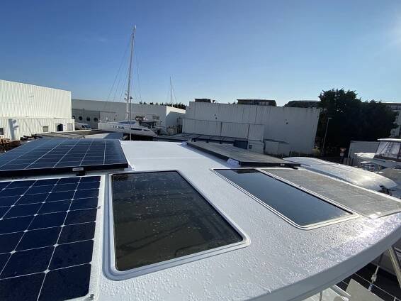 Enhance Your Catamaran with Solar Gantries