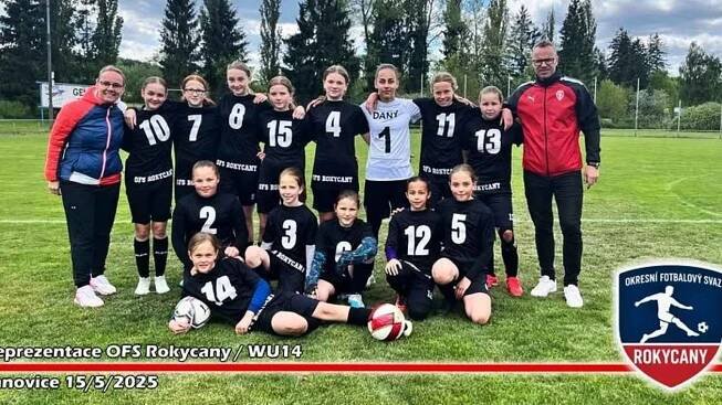 Na Rokycansku rostou šikovné fotbalistky