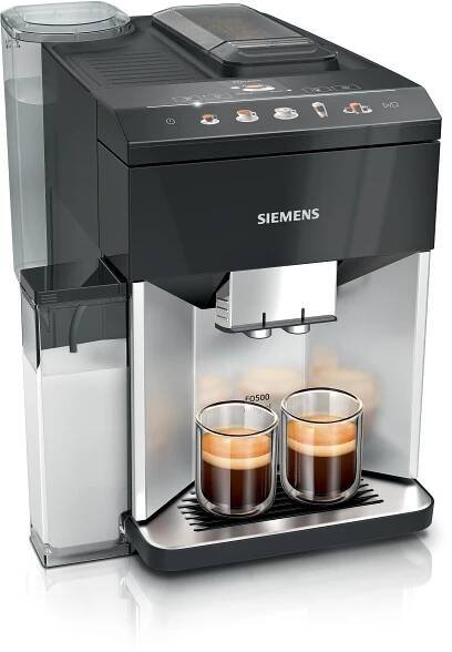 Automatický kávovar Siemens EQ500 Integral TQ513R01 černý/nerez