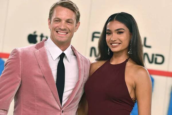 Joel Kinnaman and Kelly Gale