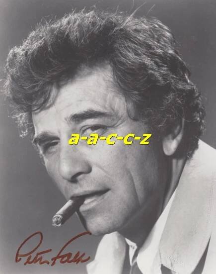 FILM - Peter Falk /Columbo/ - reprint/kopie, foto 13x18 cm/2 - Ostatní sběratelské předměty