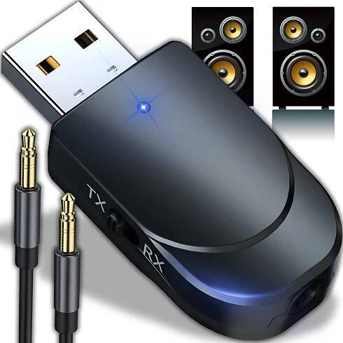 Bluetooth vysielač prijímač Audio BT 5.0 3,5 mm bezdrôtový Obrázok produktu 