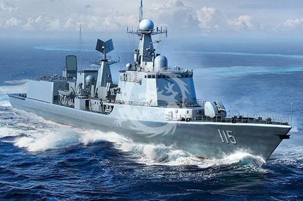 PLA Navy Type 051C Destroyer - Trumpeter 06731