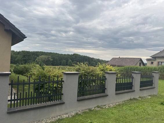 OPLOCENÍ, Posuvná brána, branka, 7 plotových výplní