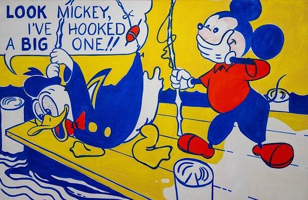 Roy Lichtenstein, Look Mickey