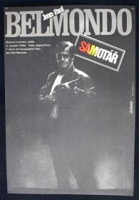 Filmový plakát / Belmondo - Samotář / A3