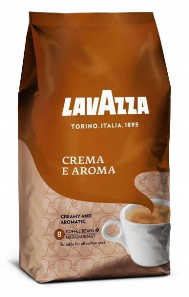 Káva zrnková Lavazza Crema e Aroma, 1 kg