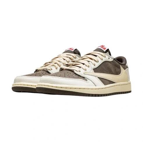 Bota Jordan 1 Retro Low OG SP Travis Scott Reverse Mocha