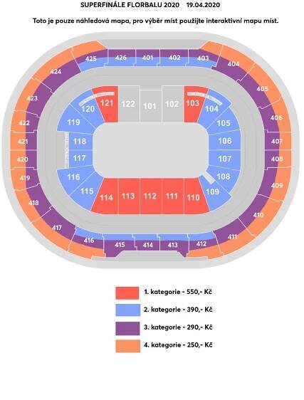SUPERFINÁLE FLORBALU 2020 – ZRUŠENO – O2 arena