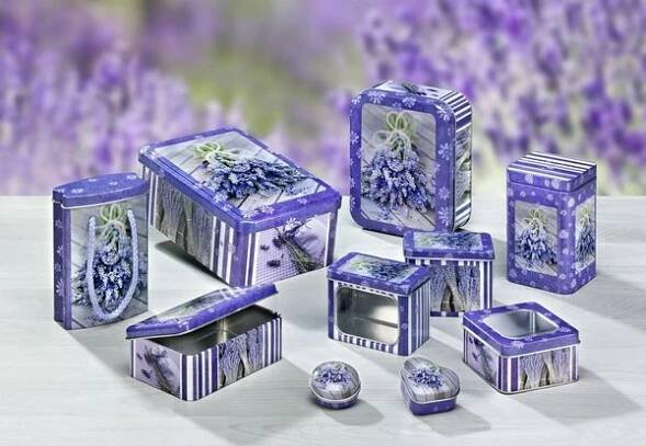 ECTES - plechové krabičky, keramika a porcelán foto 5