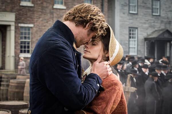 V srdci moře - Z filmu - Chris Hemsworth, Charlotte Riley