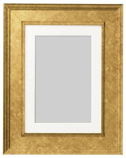RÁMEČEK, ZLATÝ, KRÁSNÝ A EFEKTNÍ, 13 x 18 cm, VIRSERUM