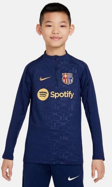 FC Barcelona Pre-Match sweatshirt 24/25 - Long sleeve - Junior