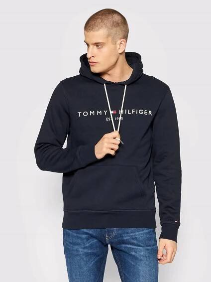 Pánská modrá mikina Tommy Hilfiger XL
