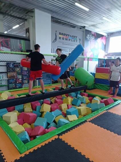Jump aréna České Budějovice - Základní škola T. G. Masaryka