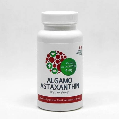 Algamo Astaxanthin + Vitamín E (základní řada 4mg)