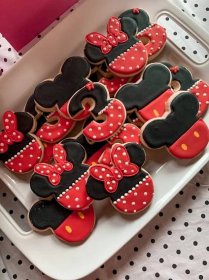 Mickey Mouse Clubhouse Party - Birthday Party Idea- Kids Party- Val's Cupcakes and Cakes - Mickey Mouse Cookies