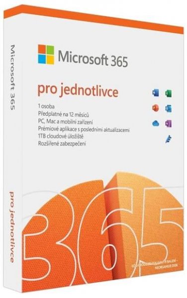 Microsoft 365 pro jednotlivce CZ