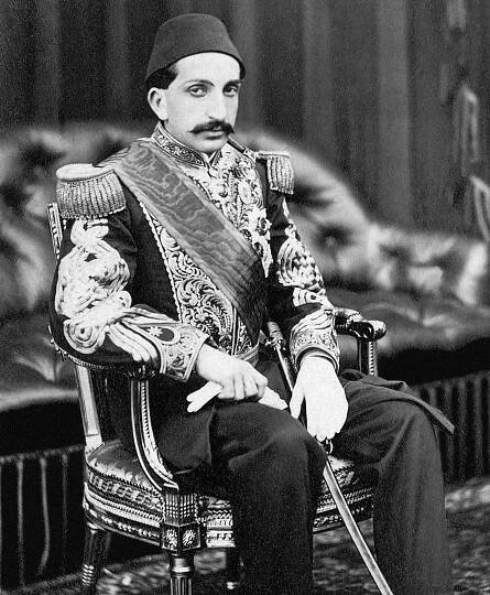 Historický snímek 'Sultán Abdul Hamid.' - Bejvávalo.cz