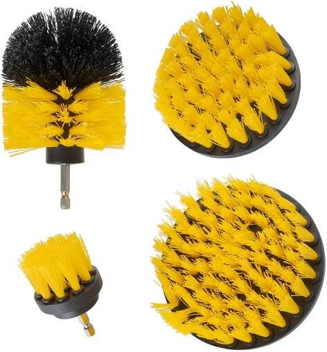 Kartáče 4 ks do vrtačky, nylon 139 Kč