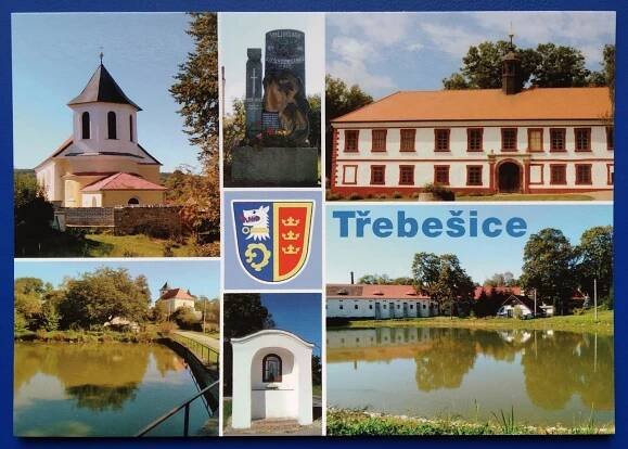 Třebešice, Benešov  - Pohlednice místopis
